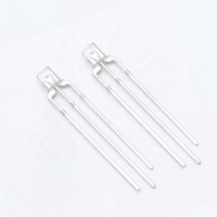 XINGLIGHT – Diodes LED bicolores 234 257 à trou traversant, personnalisées en usine, perles lumineuses LED rouge, vert, bleu, jaune