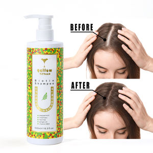 Fabricant de gros Shampooing à la menthe poivrée et au romarin pour la pousse des cheveux Shampooing bio au gingembre et aux cheveux noirs à la biotine pour la pousse des cheveux - Product Image 5