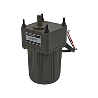 Moteur à induction miniature 40W AC monophasé/triphasé avec réducteur