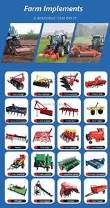 50 60 70 80 caballos de fuerza Mini Tractor Agricultura Garantía para ventas al por mayor Tracción en las cuatro ruedas - Product Image 6