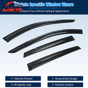 Viseras Acrílicas Delgadas para Ventanas de Ford Escape 4DR 20-25, Protectores Contra Sol y Lluvia, Juego de 4 Piezas - Product Image 2