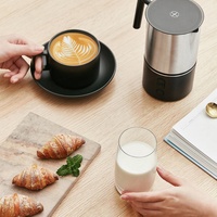 Pour Xiaomi Scishare Mousseur à lait électrique automatique, chauffe-lait, cappuccino, mixeur rechargeable, mousseur à lait de voyage