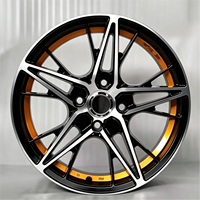 Jantes de voiture forgées de performance, best-seller, prix direct usine, en alliage peint, 16-22 pouces, noir/argent/bleu, 5x100, 5x120