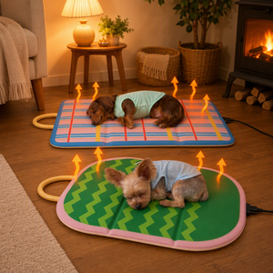 Coussin chauffant électrique pour animaux de compagnie ZT, tapis de lit doux et chaud pour chiens et chats de petite, moyenne et grande taille - Product Image 2