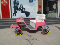 Chariot de poney de style nouveau exporté vers l'Espagne/chariot de chariot de cheval classique à vendre/chariot de course de cheval de Offre Spéciale avec 4 roues ou 2 roues