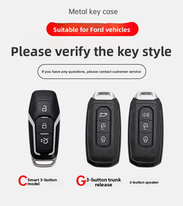 Housse de protection pour clé de voiture Jiangling Ford Territory modèle 2022 - Product Image 6