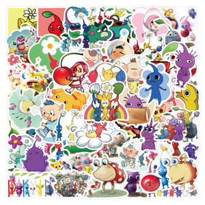 สติกเกอร์กราฟฟิตี <span class=keywords><strong>pikmin</strong></span> 50ชิ้นสติกเกอร์กีตาร์คอมพิวเตอร์สเก็ตบอร์ดสติกเกอร์การ์ตูนเกมขายส่ง - Product Image 1