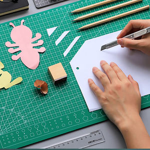 <span class=keywords><strong>Tapis</strong></span> de découpe de remplacement de taille A0 à A5 pour machine de découpe de vinyle, <span class=keywords><strong>tapis</strong></span> de découpe de précision pour artisanat, couture, verre et Graphtec - Product Image 2