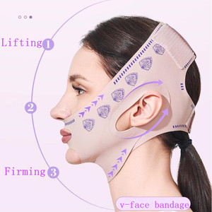 Ceinture de <span class=keywords><strong>masque</strong></span> réutilisable V-Line Double menton réducteur <span class=keywords><strong>masque</strong></span> de menton ceinture de levage <span class=keywords><strong>masque</strong></span> amincissant en forme de V - Product Image 2