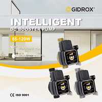 Pompe de circulation intelligente mini pour maison connectée, en fonte, pression maximale : 25 m, système d'eau chaude, fréquence variable, DC 24V, conception silencieuse