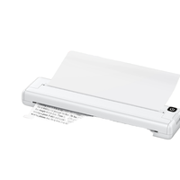 Printer Thermal Nirkabel A4 HD Kantor Rumah Mini Portabel Tanpa Tinta Mesin Cetak Portabel Printer Thermal