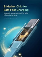 Nouveau câble de charge rétractable UGREEN Honkai Star Rail Yaoguang 100W, charge rapide PD100W, câbles pour téléphone portable USB-C PD3.0, 1M
