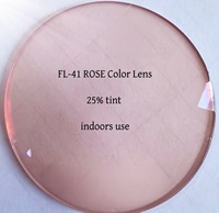 Lunettes anti-lumière bleue FL41 FL-41 à verres roses pour intérieur, contre la migraine, la sensibilité à la lumière, l'éblouissement et les lumières fluorescentes LED