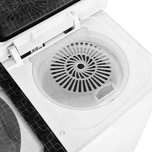 <span class=keywords><strong>Lavadora</strong></span> personalizada con cubierta transparente de dos piezas, <span class=keywords><strong>lavadora</strong></span> de doble bañera con cubierta extraíble, semiautomática - Product Image 4