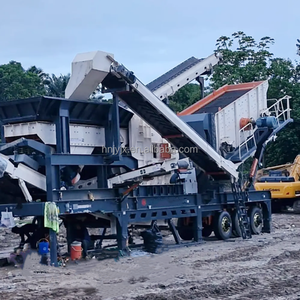 Bán nóng mỏ đá kết hợp máy nghiền đá di động để nghiền đá vôi sỏi xây dựng nhà máy xử lý chất thải - Product Image 5