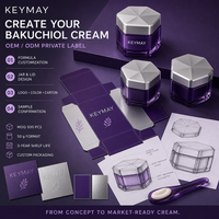 Crème de nuit pour le visage au bakuchiol, hydratante, nourrissante, lissante, raffermissante, texture coussin, alternative au rétinol, OEM ODM, marque privée