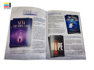 Impresión de Folletos Personalizados, Revistas en Papel de Arte con Impresión Offset, Encuadernación Rústica de Tapa Blanda - Product Image 3