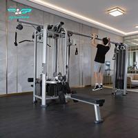 Machine de musculation de haute qualité, 5 stations, cadre multi-jungle thermolaqué, équipement de musculation commercial pour club de fitness