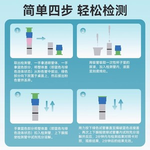 ชุดตรวจการขาดแคลนซิงค์ การทดสอบน้ำลาย ใช้ในบ้าน สำหรับเด็ก ผู้ใหญ่ สตรีมีครรภ์ ผลลัพธ์หลายสี - Product Image 4