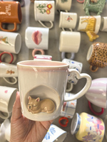 Mug en céramique créatif 11oz en grès blanc vierge pour sublimation - Acheter un mug en céramique avec revêtement pour sublimation