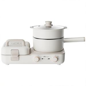 Little Bear 3 en 1 Máquina para Desayunos DSL-L01H1 Tostadora Eléctrica Multifunción para Uso Doméstico Blanca - Product Image 5