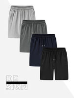 Ensemble de shorts de survêtement en molleton français pour homme, 100 % coton, taille élastique, OEM ODM, shorts vierges, logo de marque, style formel