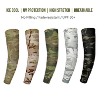 Manchons de compression en gros personnalisés pour hommes, protection UV, protection solaire, respirants, pour le gaming et le cyclisme