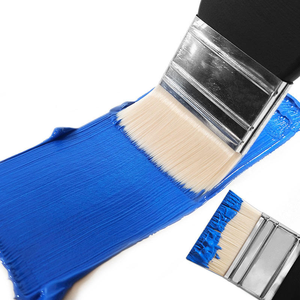 Pinceaux plats professionnels BESTLINE personnalisés <span class=keywords><strong>pour</strong></span> peinture acrylique, huile et <span class=keywords><strong>vernis</strong></span> – Parfaits <span class=keywords><strong>pour</strong></span> les couches de base larges et les finitions. - Product Image 3