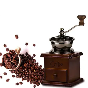 Luxe Hot Selling 2023 Trendy Product Handleiding Koffiemachine Koffiemolen Met 350Ml Glazen Verse Perspot Geschenkset Voor Mannen