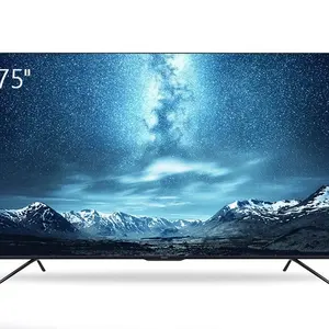 Marca Smart Led TV 75 polegadas Full HD Android Televisão 1080P 2k 4k Smart Tv