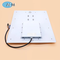 Lector RFID UHF USB RS232 Wiegand 860-960Mhz para Gestión de Acceso a Estacionamientos, Lector RFID Integrado de 12dBi