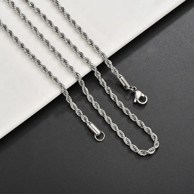 Stainless Steel Mens Metal Poker Pendant Necklaces Hip Hop Pendant Long Chain Sweater Necklace