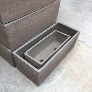 Bestseller Yixing Sand Blumentopf Großer Baumkübel Bonsai 80cm Lang Quadratisch Tief Horse Plain <span class=keywords><strong>Nool</strong></span> - Product Image 5