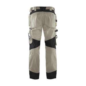 BLAKLADER - 155518602799C46 Craftsman <b>trousers</b> Stone/<b>Black</b> - EAN 7330509593844 <b>WORK</b> <b>TROUSERS</b> <b>CARGO</b> <b>WORK</b> <b>TROUSERS</b> - Product Image 2