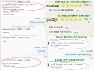 خرطوم مياه مسطح من البي في سي للزراعة بأحجام 1 و1.5 و2 و3 و4 و5 و6 و8 و10 و12 بوصة / خرطوم تصريف مياه متين - Product Image 6