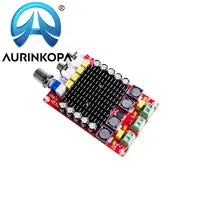 Carte d'amplificateur de puissance numérique haute performance XH-M510 TDA7498 2*100W, amplificateur de puissance automobile DC 14-34V