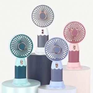 Ventilateur portable en plastique léger et durable, rechargeable par USB, mini-ventilateur à batterie pour la maison et l'extérieur - Product Image 2