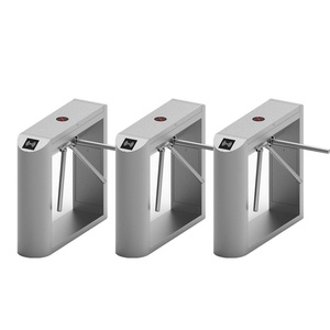 Semi-Auto 304 Tripod <b>Turnstile</b> Access Control Electronic <b>Turnstile</b> Gate - Product Image 2