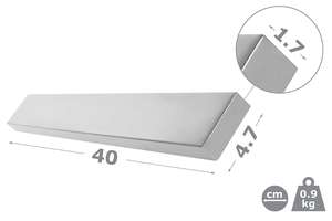 Kit de prensa de hamburguesas de aluminio, herramienta trituradora de hamburguesas, tocino, bistec y carne para hacer hamburguesas mango de madera/plástico opcional - Product Image 4