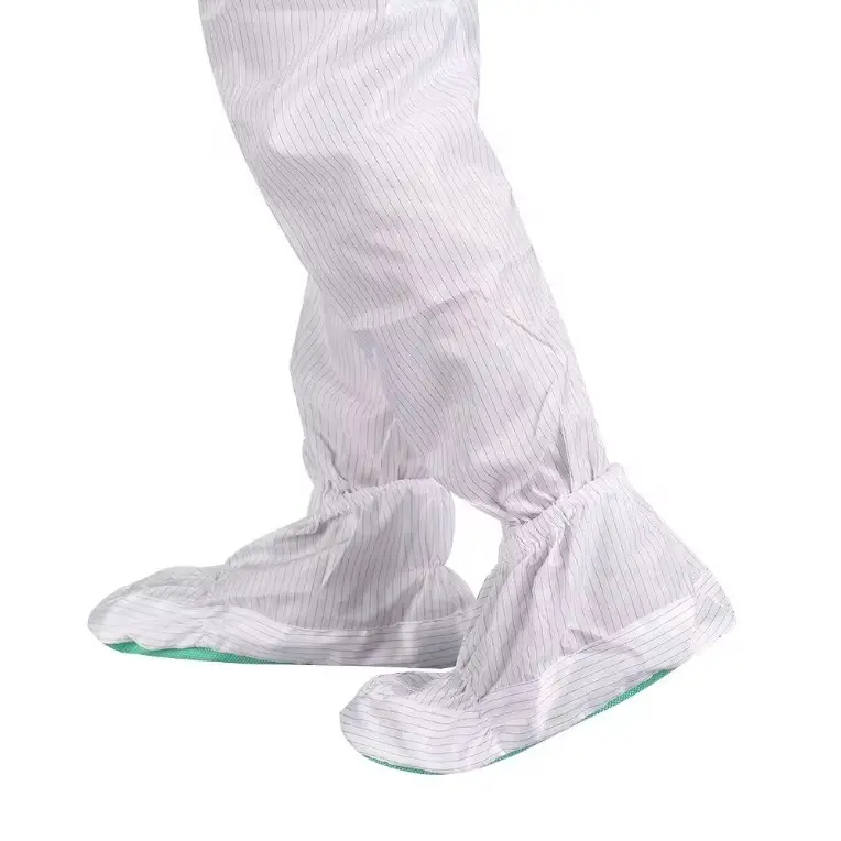 غطاء حذاء مانع للانزلاق مضاد للغبار ومقاوم للتحول ذاتي التجويف قابل لإعادة الاستخدام نظيف
