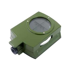 Brújula de avistamiento Lensatic multifuncional de alta precisión con bolsa inclinómetro a prueba de golpes para caza navegación al aire libre - Product Image 6