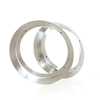 Adaptateur de haut-parleur en aluminium CNC AK-87 de 6,5 pouces pour VW Magotan/Sagitar/Touran/Passat B7 et Skoda Octavia, joint d'étanchéité pour haut-parleur audio de voiture