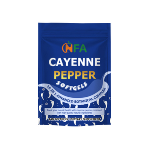 Cápsulas de Pimienta de Cayena de Marca Privada, Favorecen la Salud Inmunológica, Apoyan el Metabolismo, Favorecen la Digestión, Contiene Extracto de Boswellia - Product Image 1