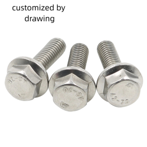 Din6921 <span class=keywords><strong>Bolt</strong></span> manufactur <span class=keywords><strong>Bolt</strong></span> và <span class=keywords><strong>NUT</strong></span> vặn chặt thép không gỉ Hex mặt bích <span class=keywords><strong>Bolt</strong></span> - Product Image 1