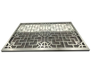 Schnelle Lieferung Maßgefertigte Metallblech-Laserschnitt-Tordesigns Zäune Aluminium-Laserschnitt - Product Image 2