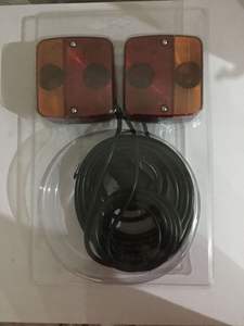 Nuevo Cable para Luz Antiniebla de <span class=keywords><strong>Remolque</strong></span> Europeo GO, 7.5+2.5m, Luz Trasera de Alta Luminosidad, 12V/24V - Product Image 5