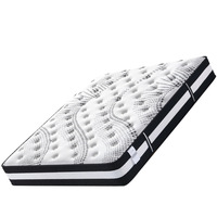 Matelas Compressé Ignifuge pour le Commerce International, à Ressorts Ensachés Indépendants, Épaisseur 30 cm, Design Luxe Léger, Cinq Étoiles