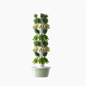 Sistema de Torre Aeropónica para Balcón que Ahorra Espacio, Kit de Jardín Vertical Hidropónico para el Hogar, Jardinera Inteligente para Cultivo de Vegetales - Product Image 1