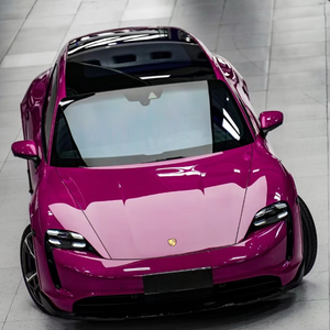 1.52*17m PET étoile rubis rouge changement de couleur Film auto-cicatrisant couleur PPF Film véhicule Wrap Film vinyle rouge voiture Wrap rouleau - Product Image 1