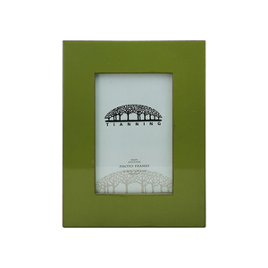 Cadre photo en bois de pin texturé simple - Bleu vert <span class=keywords><strong>violet</strong></span> noir <span class=keywords><strong>blanc</strong></span> marron Affichage sur table - Product Image 1